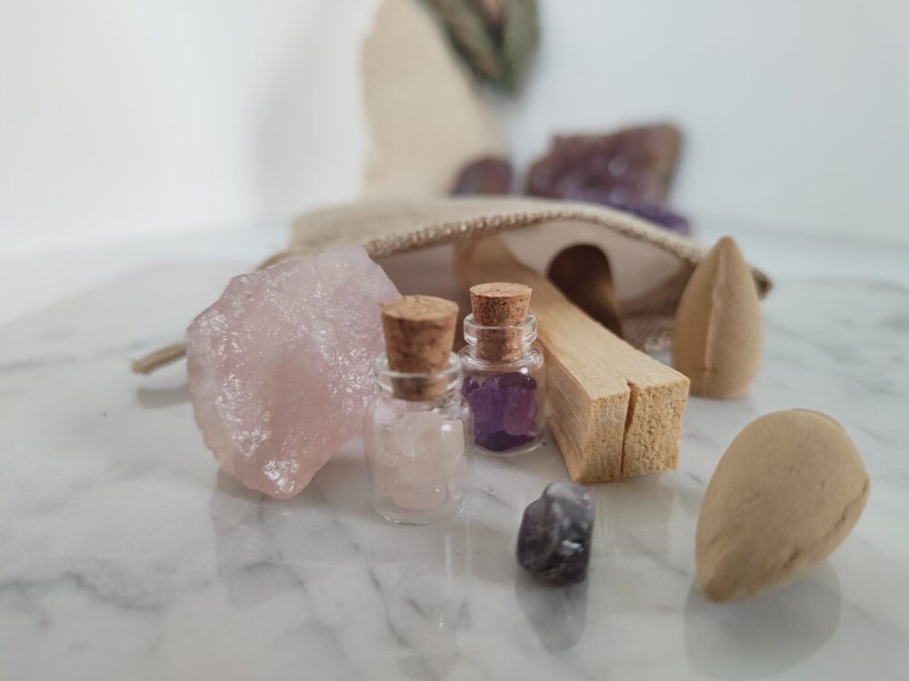 miłość i spokój kryształy kadzidła