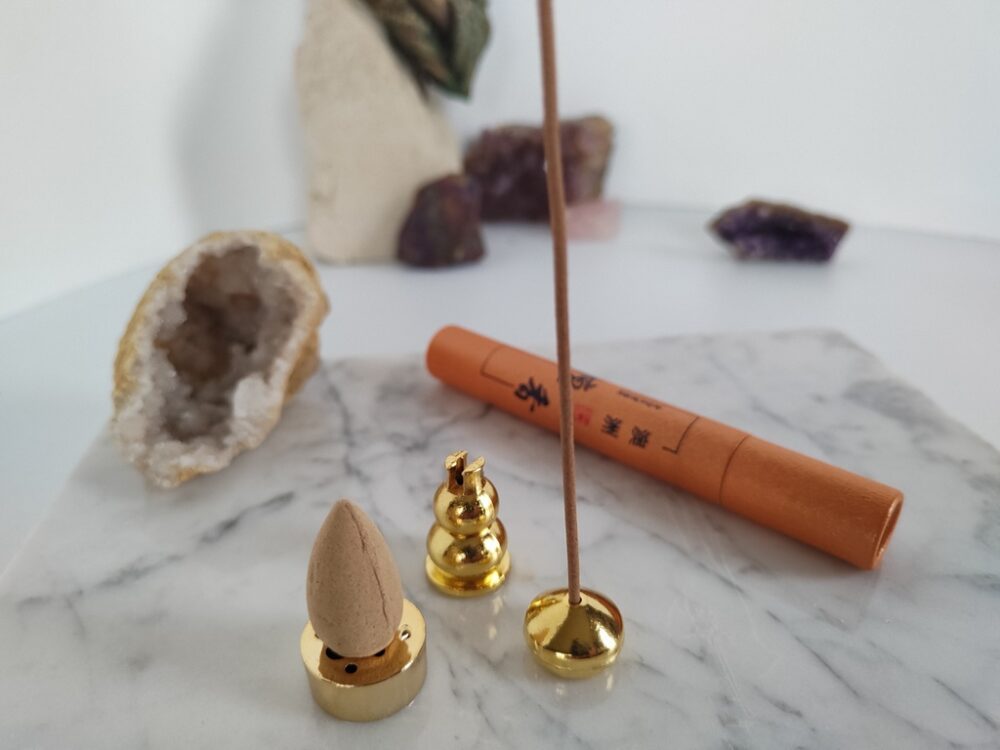 zestaw podstawek pod kadzidła